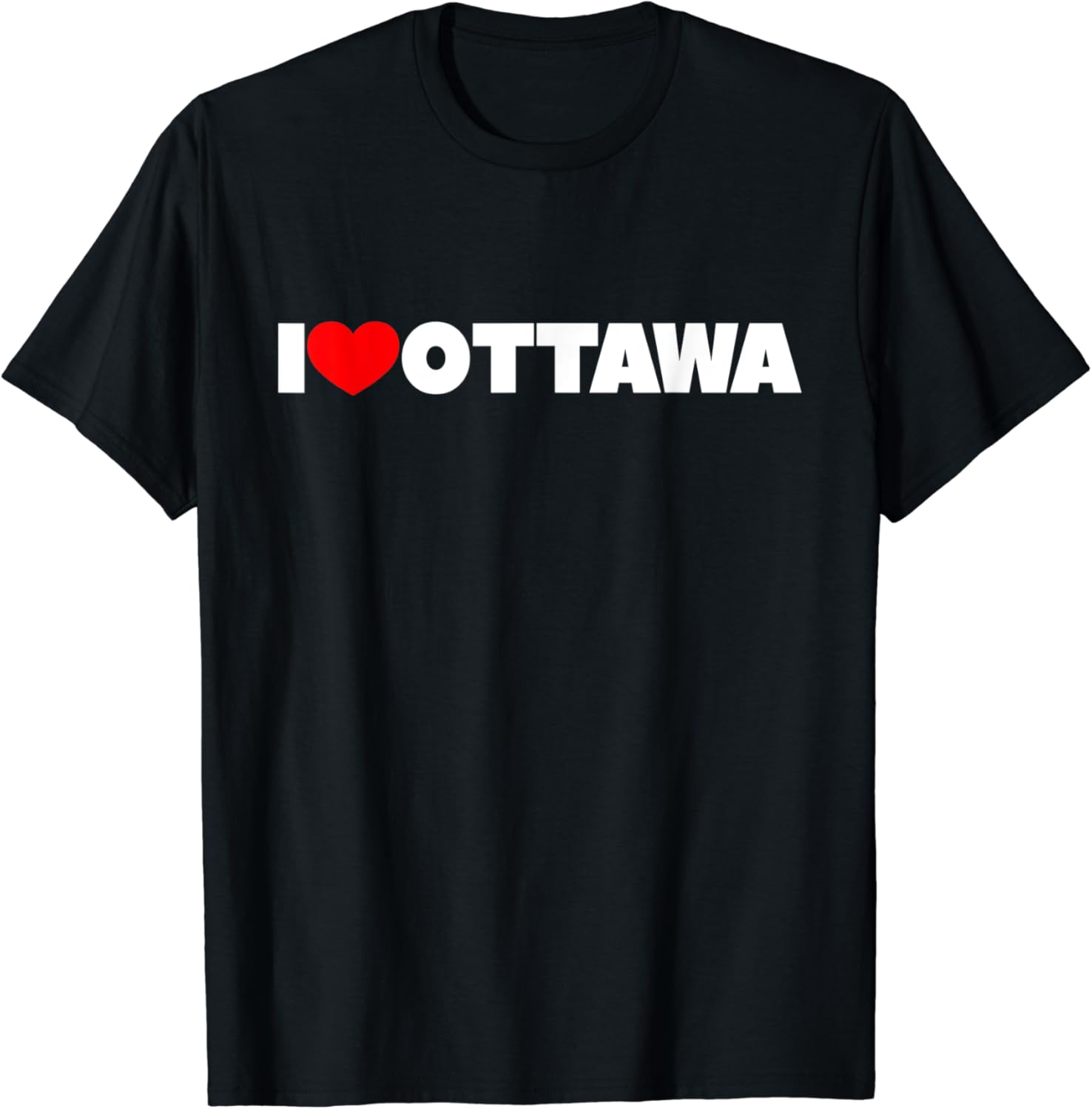 I Love Ottawa TShirt Clothing, Shoes & Jewelry